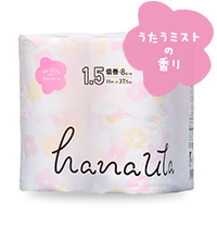 hanautaプリント　うたうミストの香り 8R/ダブル